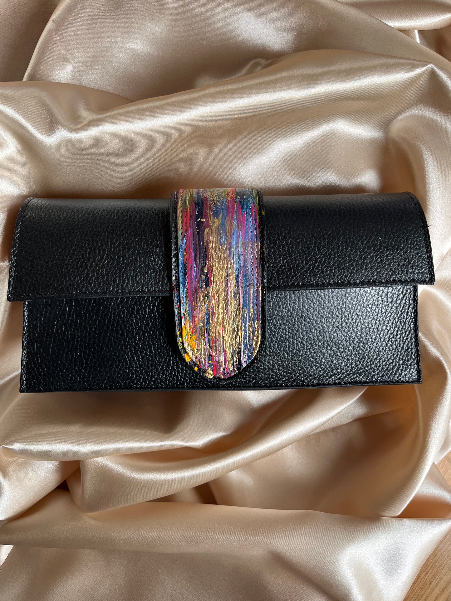 Pochette nera ABSTRACT