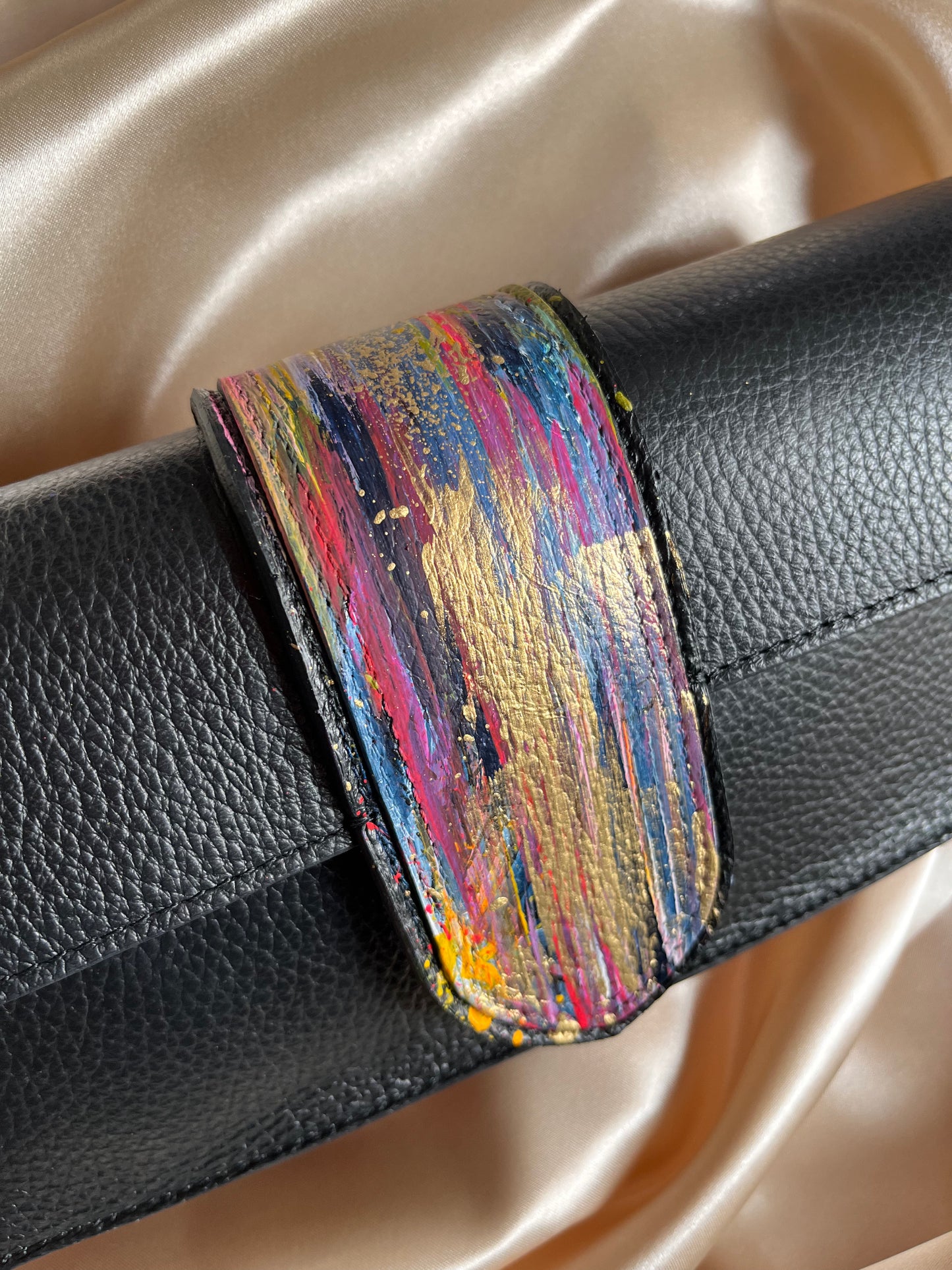 Pochette nera ABSTRACT