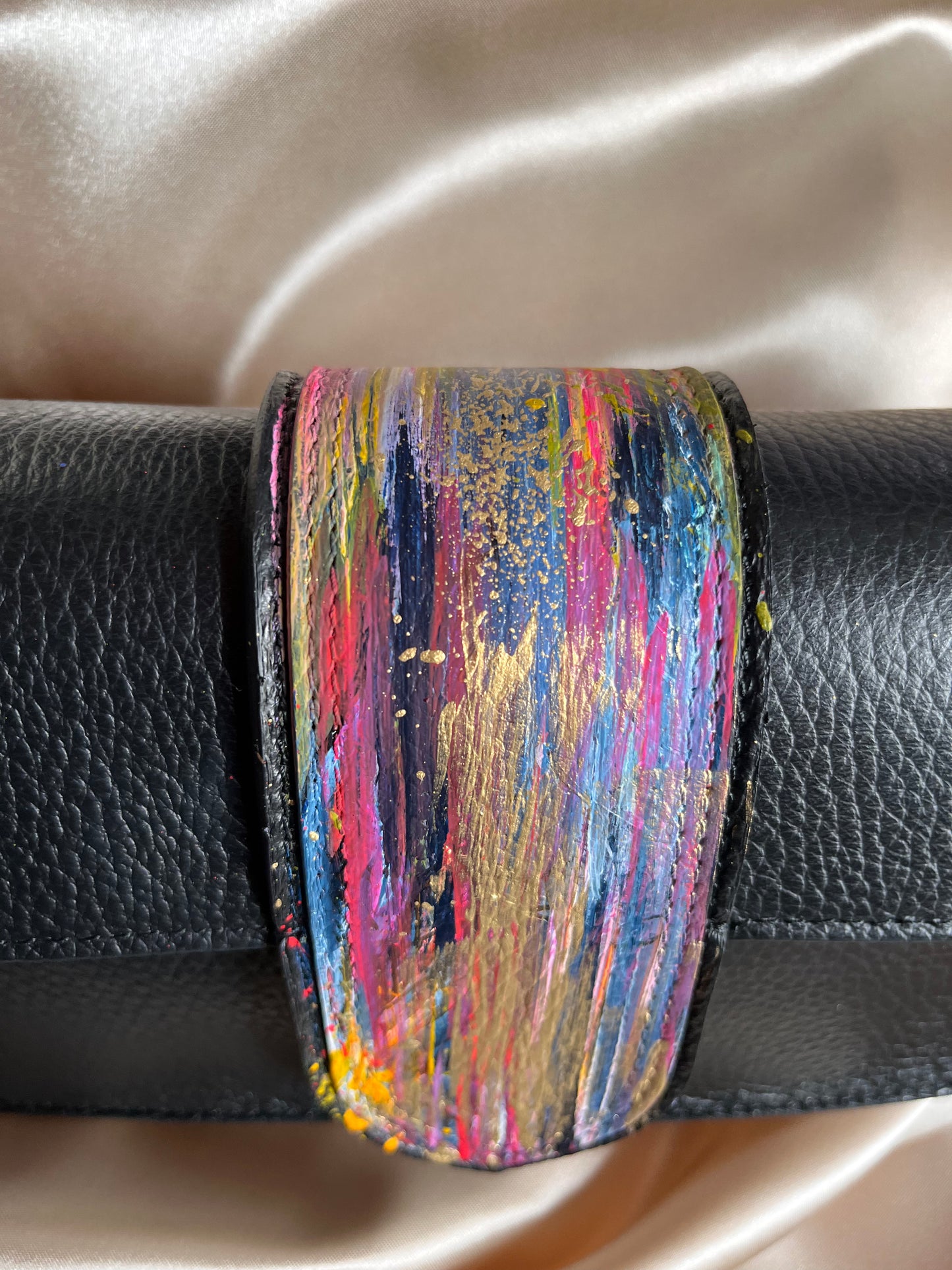 Pochette nera ABSTRACT