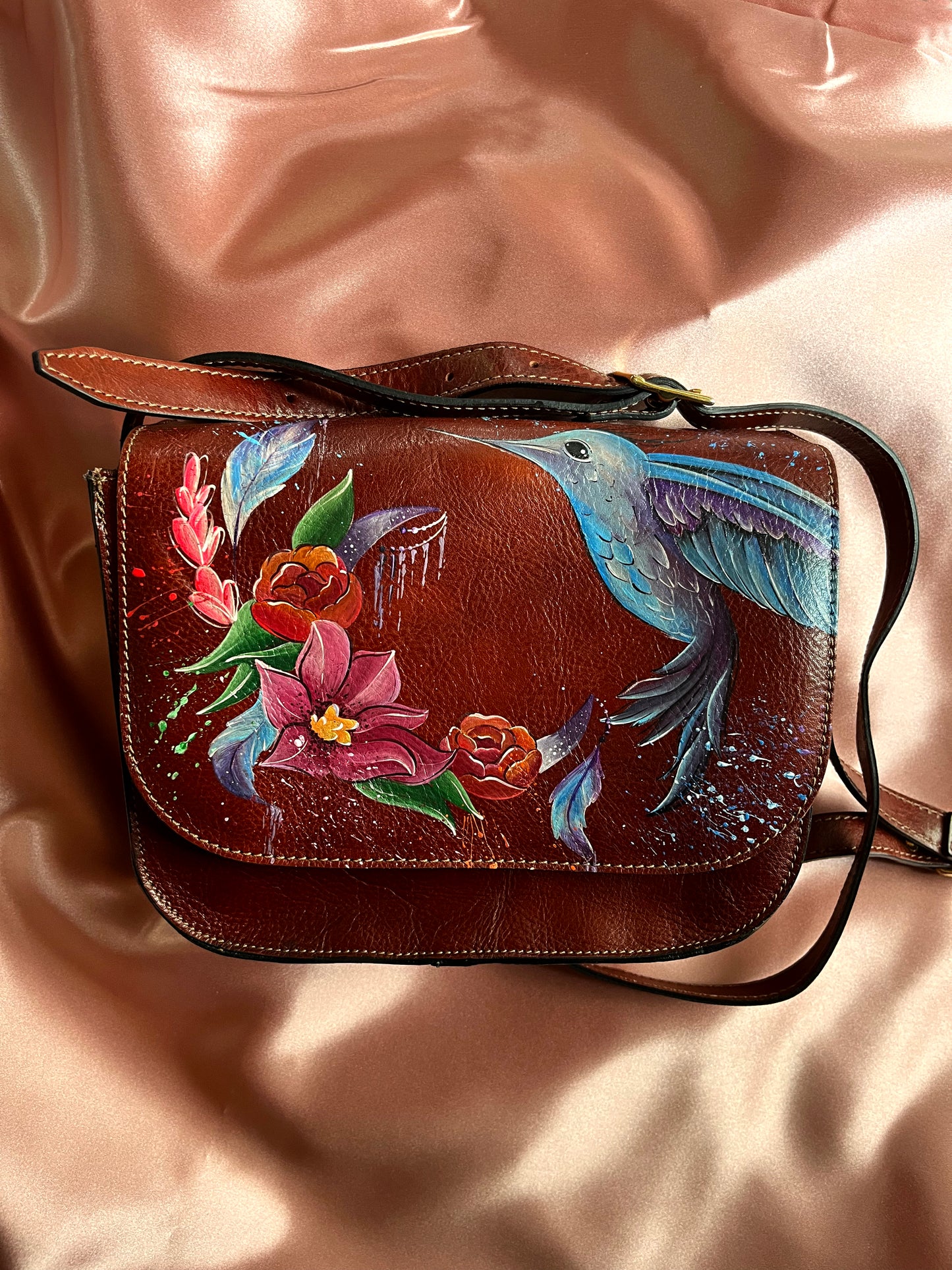 Borsa terra bruciata COLIBRI'