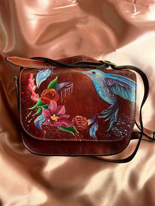 Borsa terra bruciata COLIBRI'