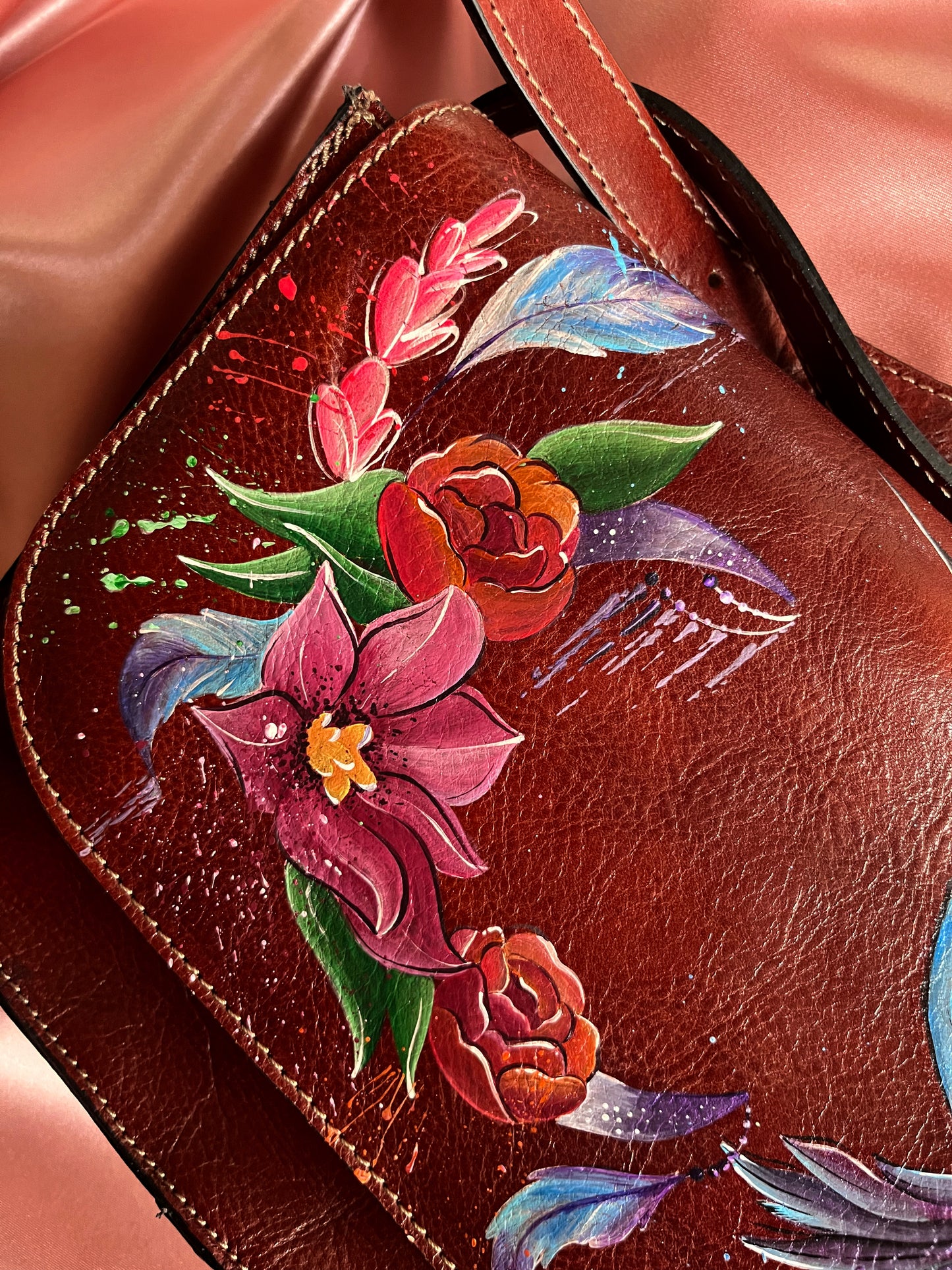 Borsa terra bruciata COLIBRI'
