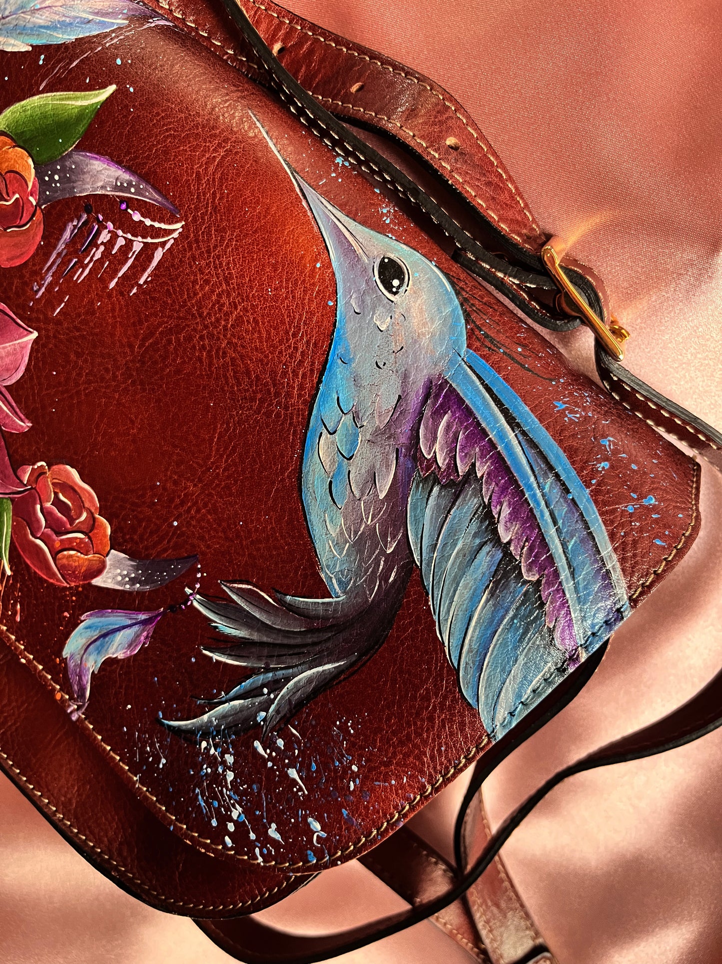 Borsa terra bruciata COLIBRI'